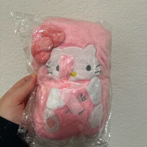 Hello Kitty Pink Baby Blanket